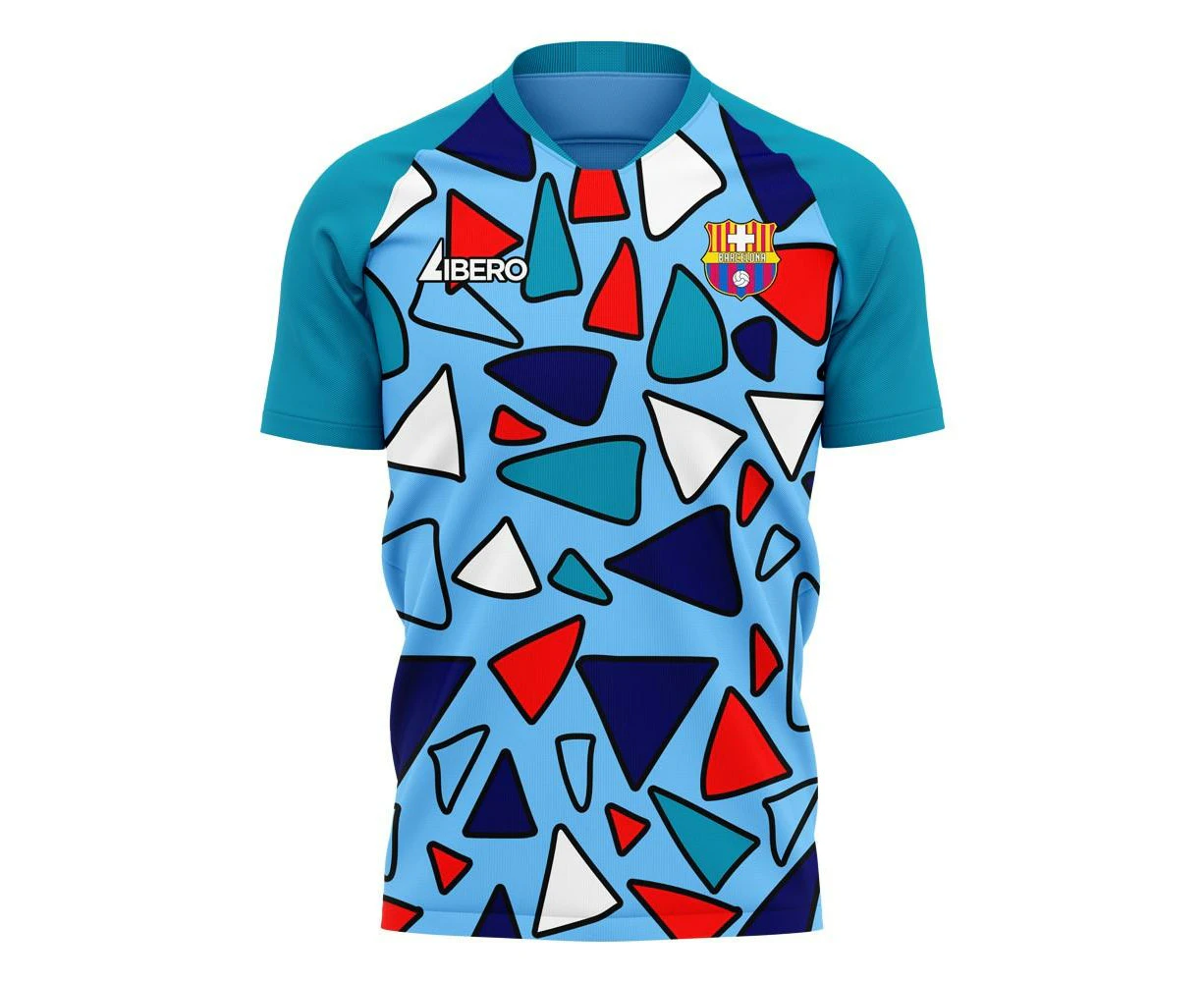 Barcelona 2023-2024 Third Concept Football Kit (Libero) - Kids (Long Sleeve)