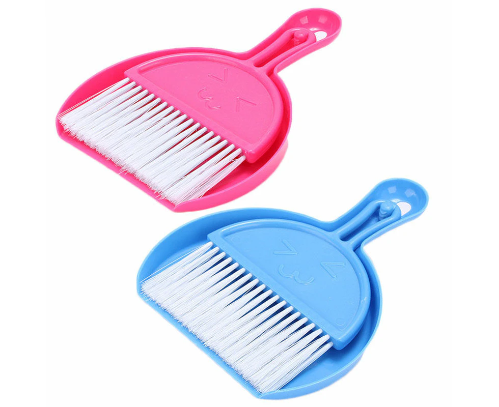 ViviPet 2 Sets Mini Dustpan and Brush for Small Animal Waste-C