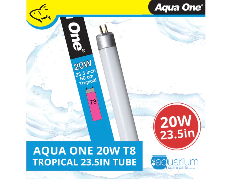 Aqua One 20w Tropical 23.5 inch Tube T8 (53113)