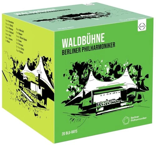 Waldbuhne - 20 Blu-Ray Boxset  [Blu-Ray Region A: USA] Boxed Set, Holland - Import USA import