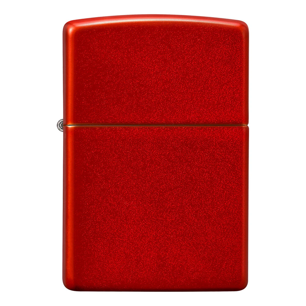 Zippo Lighter - Metallic Red Matte