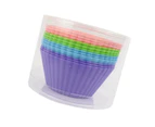 12Pcs Silicone Baking Cups High Temperature Resistant Food Grade Silicone Muffin Cups For Party