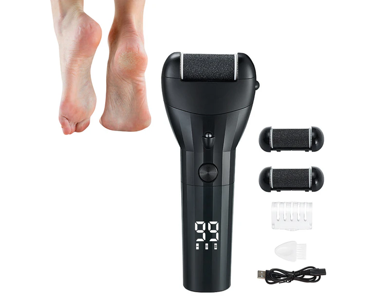 Electric Foot Callus Remover Kit Rechargeable Water Resistant Foot File Pedicure