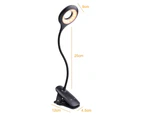 Small Table Lamp, Portable Eye-Care Wireless Clip Lamp, USB Rechargeable LED Desk Lamp, Clip light dimming