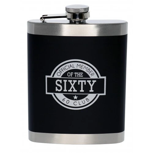 Stainless Steel Hip Flask - Sixty