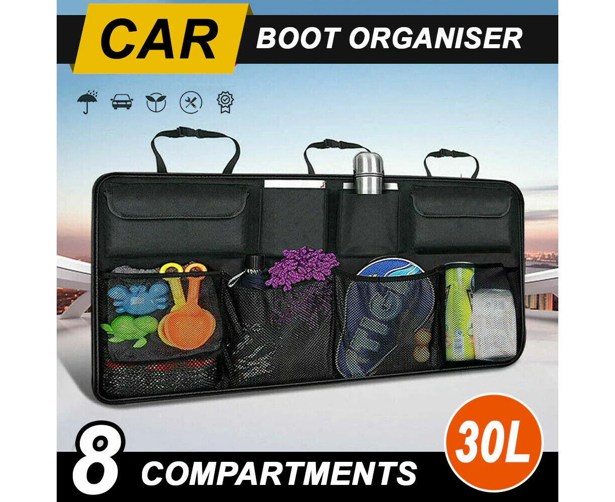 Car Seat Back Organiser Hanging Pouch Bag Suv Hatchback Trunk Boot Storage Bags