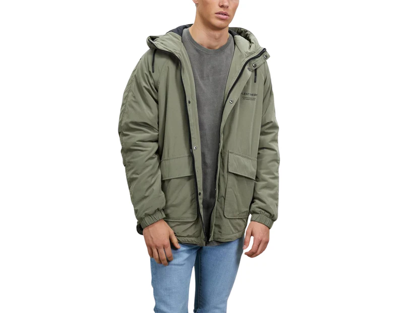 Silent Theory | Mens Rival Jacket (Khaki)