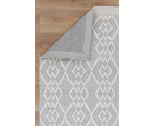 Rio Jewel Grey Wool Rug