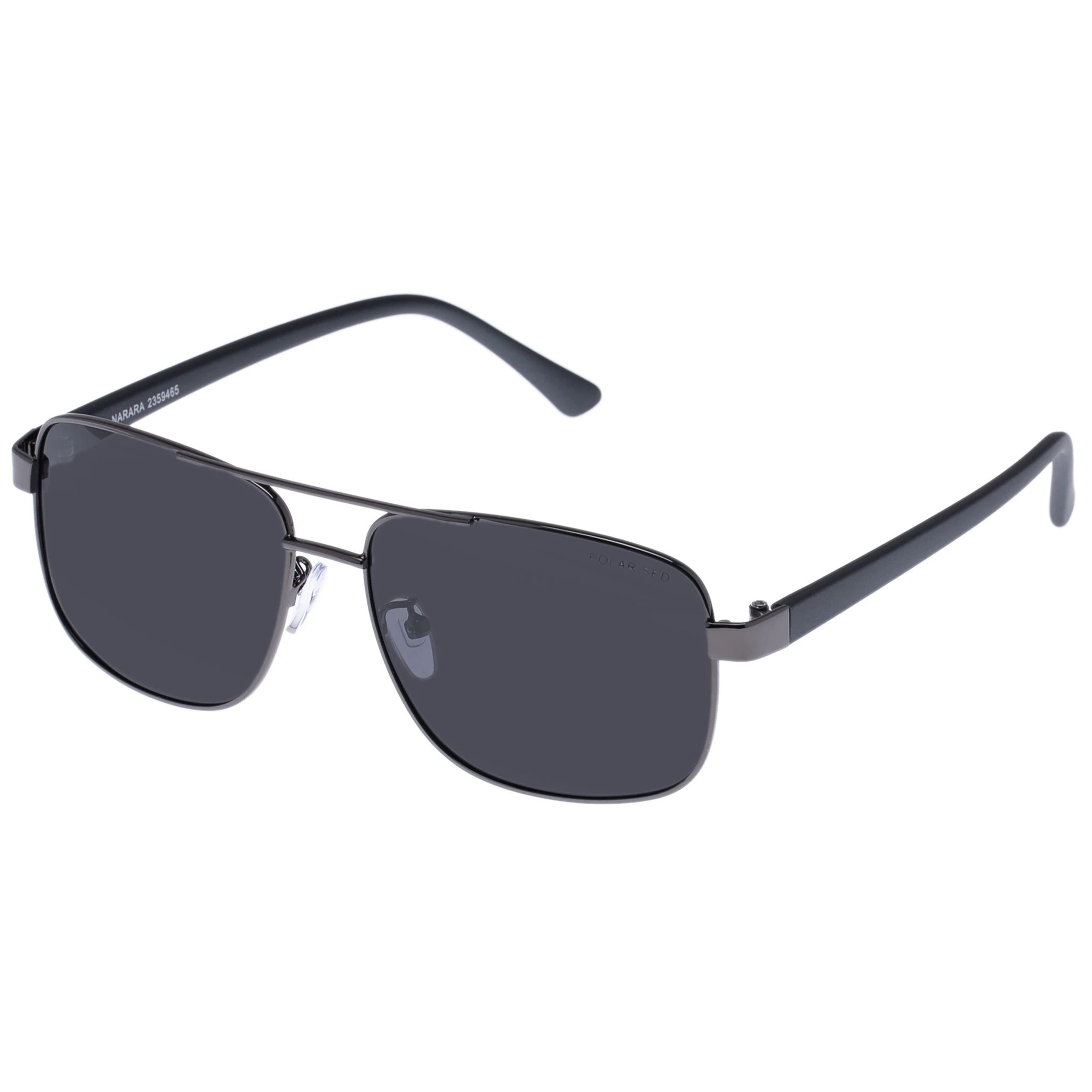 Cancer Council Male Narara Gunmetal Aviator Sunglasses