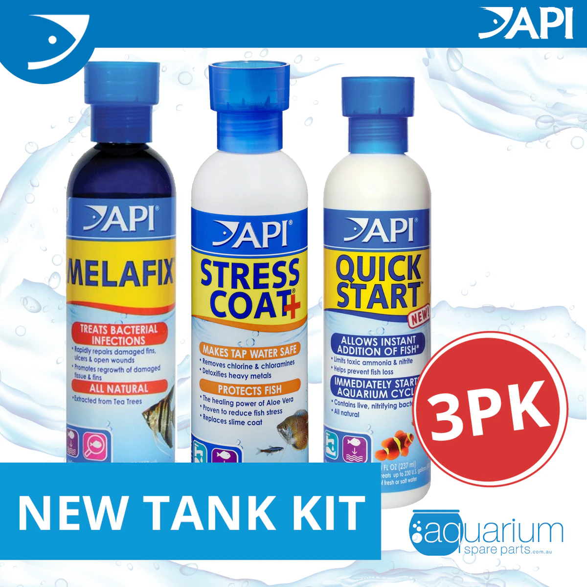 API New Tank Kit (3 pack)