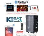 KBEATBOX CBX-150G 100W RMS [450W PMPO] Karaoke Powered Speaker System