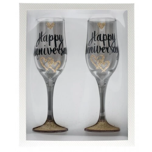 Flutes - Happy Anniversary (Set of 2)