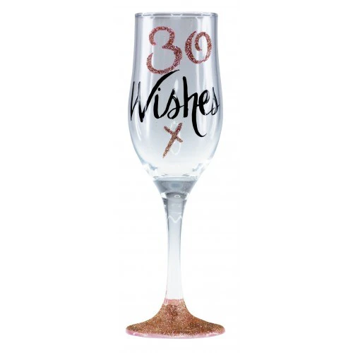 Rose Gold Flute - 30 Wishes