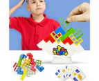 48Pcs Kids Board Games Tetra Tower Balance Stacking Toys Building Blocks Puzzle Games For Creative Kids