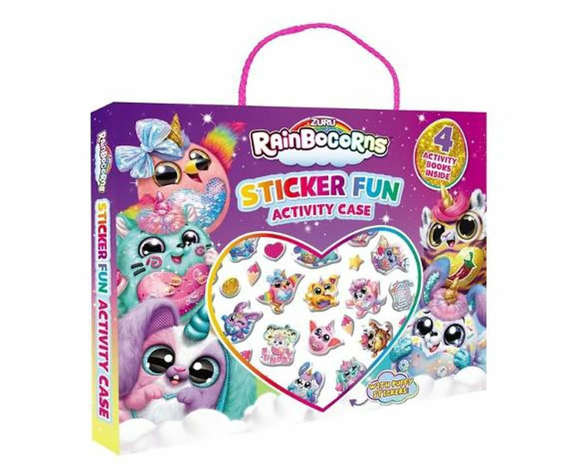 Rainbocorns: Puffy Sticker Fun Activity Case