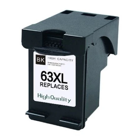 HP 63XL Generic Black High Yield Inkjet Cartridge F6U64AA - 480 Pages