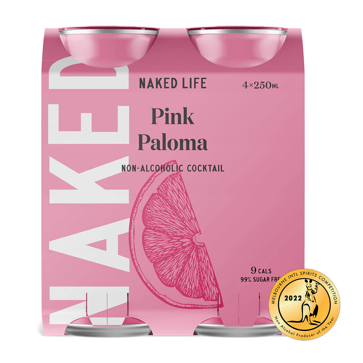 Naked Life Pink Paloma Cocktail