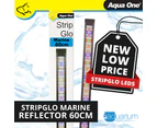 Aqua One StripGlo Marine LED Reflector 60cm 17.5W (59012)