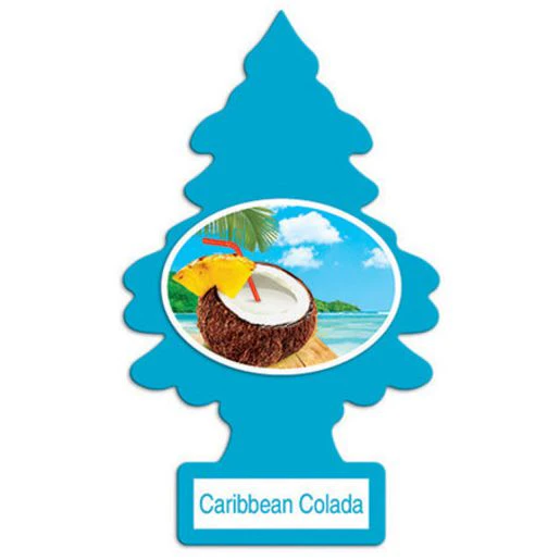 Little Trees Air Freshener - CARIBBEAN COLADA - Car & Home & Office