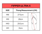 Fipper UltraX EVA Foam Thongs- Mens - Black