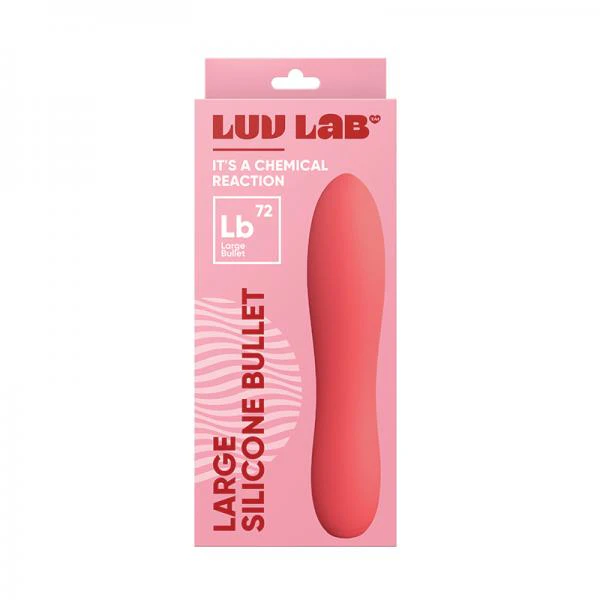 Luv Lab Lb72 Large Bullet Silicone Coral