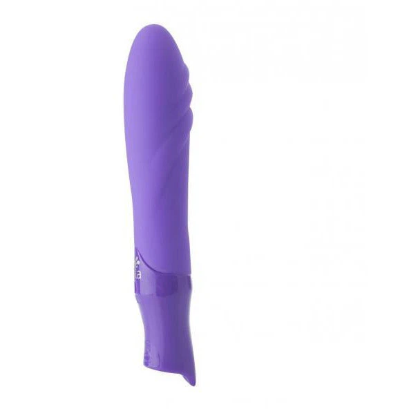 Margo Maia Silicone Textured Bullet Vibrator Purple