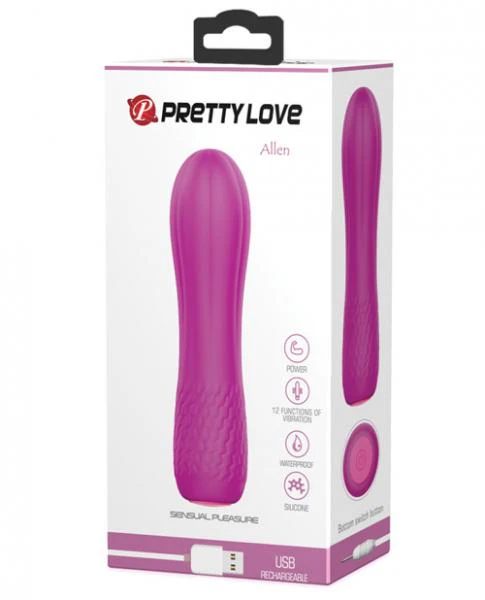 Pretty Love Allen Mini Vibe - 12 Function Magenta