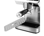 Devanti 20 Bar Coffee Machine Espresso Cafe Maker