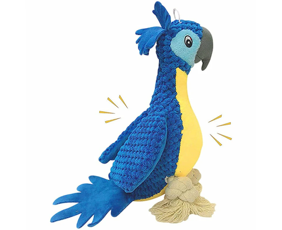 Cute Parrot Dog Rope Toys