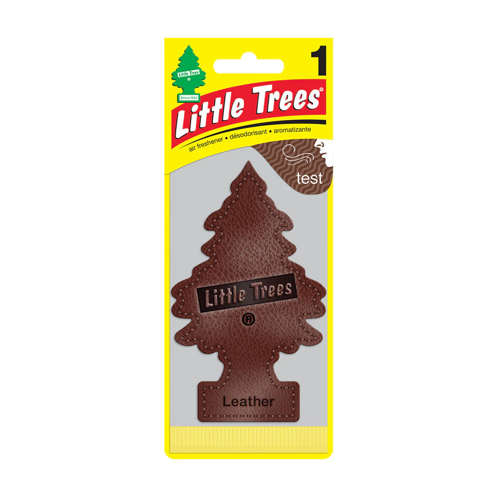 Little Trees Air Freshener - LEATHER - Car & Home & Office