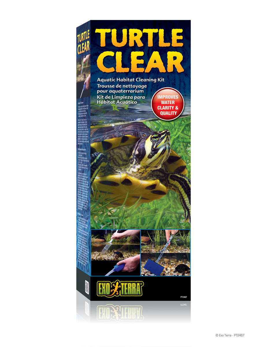 Exo Terra Turtle Clear Aquatic Habitat Cleaning Kit (PT2467)