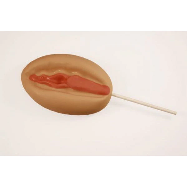 Super Vagina with Stick Butterscotch Lollipop