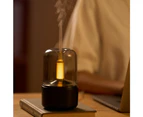 Candlelight Style Aroma Diffuser Mist Humidifier - Black