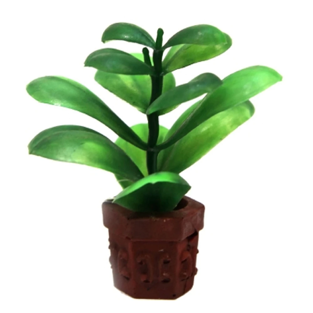 Aqua One Betta Pot Plant Green Ornament 10cm (24328)