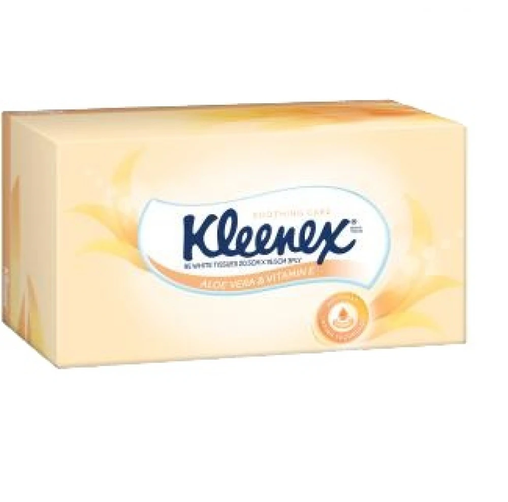 Kleenex 2 Ply Aloe Vera Kleenex Facial Tissues White Carton (24 Packs)