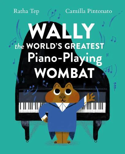 Wally the Worlds Greatest Piano Playing Wombat by Ratha Tep