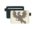 Europ Animals National Emblem  Vulture Pocket Leather Wallet Card Holder