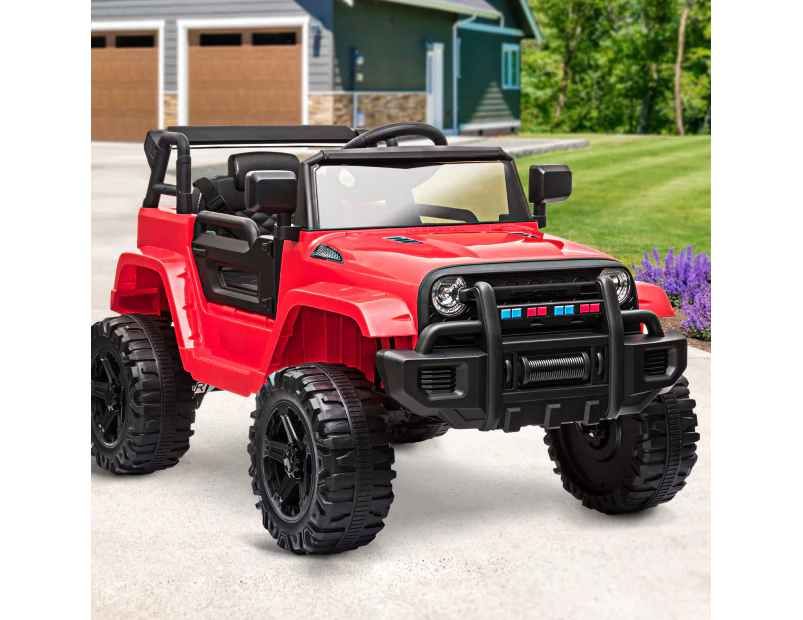 Mazam Ride On Car Electric Jeep Toy Remote Cars Kids Gift MP3 LED lights 12V