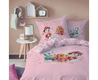 Paw Patrol Friends Furever Quilt Cover - Single Bed Set