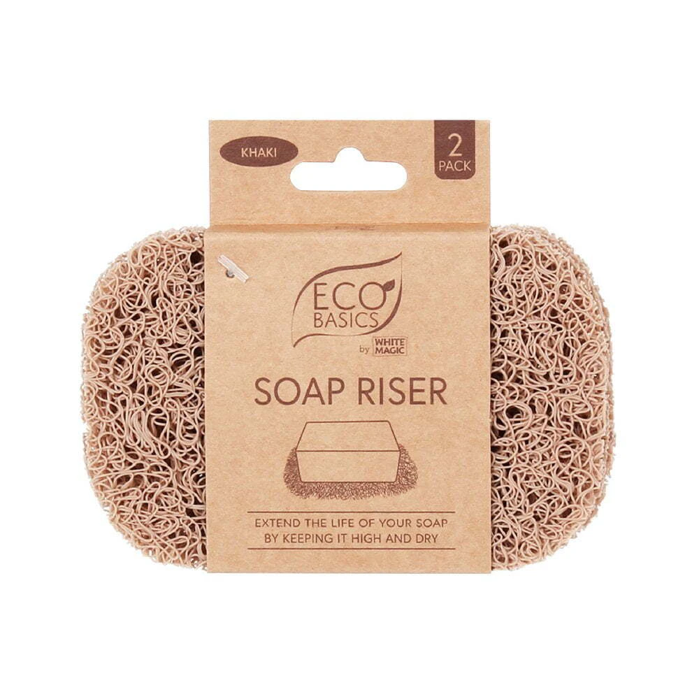 White Magic - Eco Basics Soap Riser Khaki