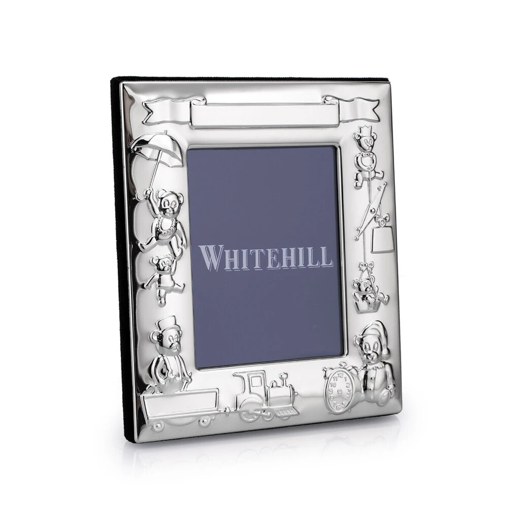 Whitehill Frames - Childs Embossed Teddy Frame - 3x4"