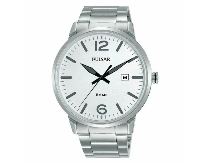 Pulsar PS9683X1 Mens Quartz Watch Silver