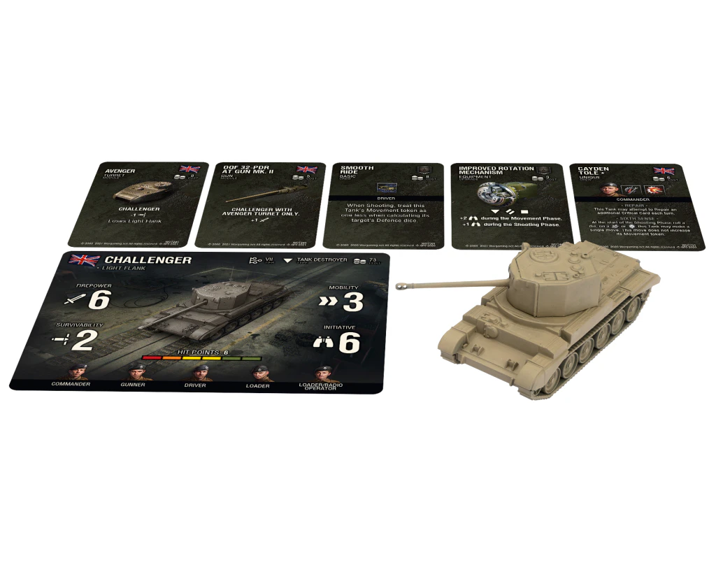 World Of Tanks Miniatures Game Wave 7 British Challenger