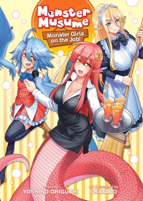 Monster Musume The Novel  Monster Girls on the Job Light Novel by Yoshino Origuchi