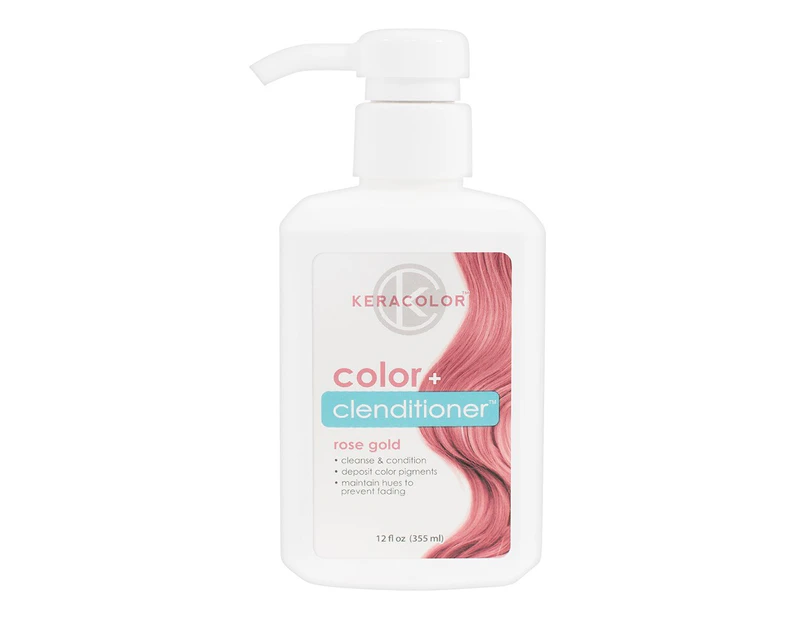 Keracolor Color Clenditioner Colouring Shampoo Rose Gold 355ml