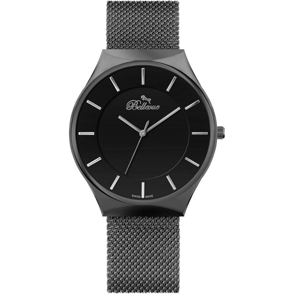 Bellevue E.58 Men’s Black Watch Quartz 32mm