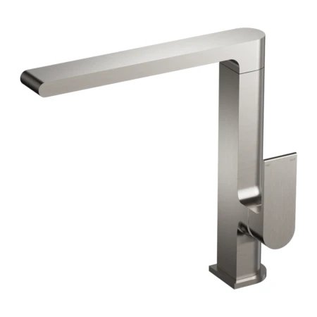 BIANCA Square Neck Kitchen Mixer - Brushed Nickel