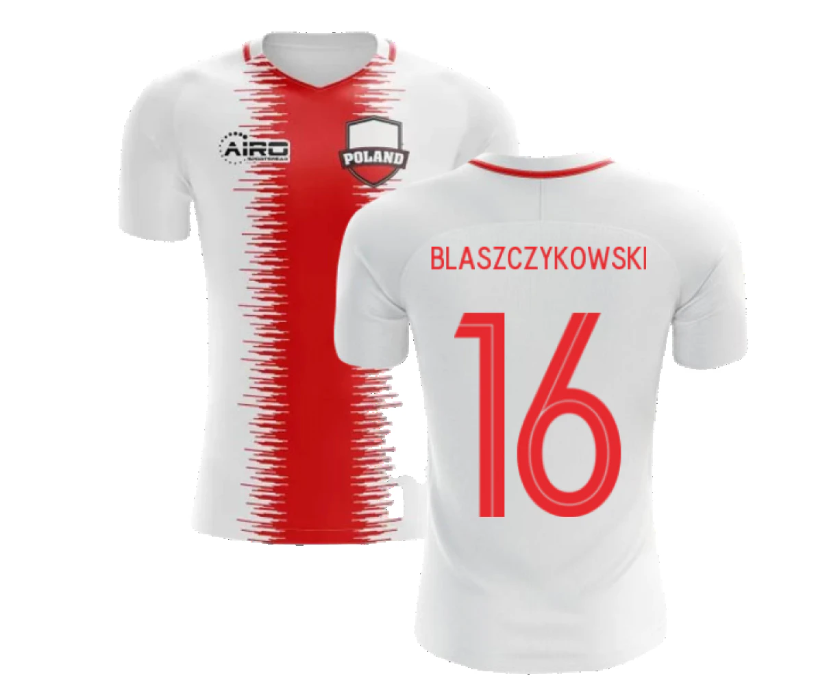 2023-2024 Poland Home Concept Football Shirt (Blaszczykowski 16) - Kids