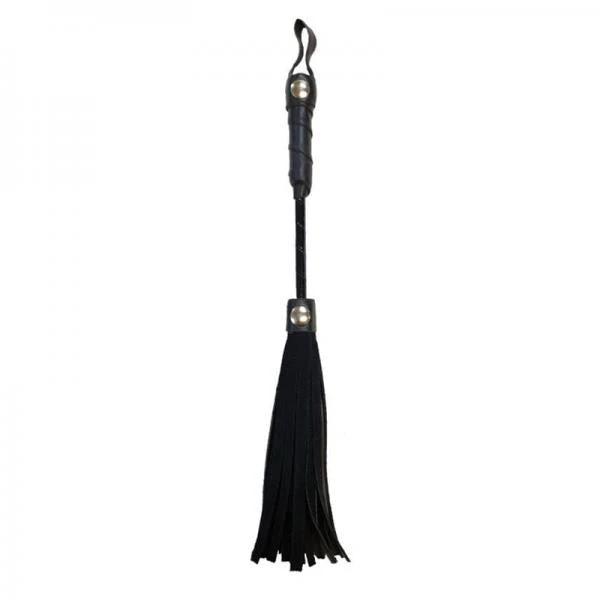 Rouge Mini Flogger 10 In. Black