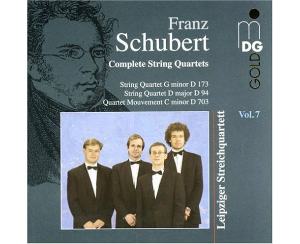 Leipziger Streichquartett - String Quartet Complete Vol. 7  [COMPACT DISCS] USA import